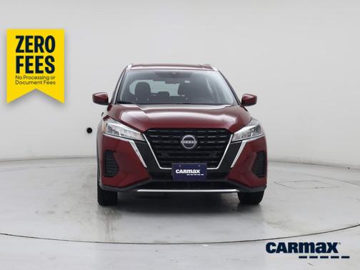Red 2022 Nissan Kicks SV