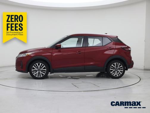 Red 2022 Nissan Kicks SV
