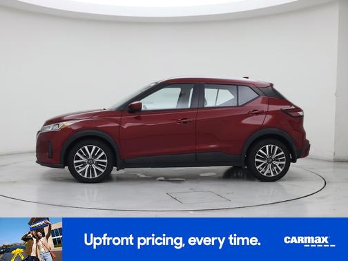 Red 2022 Nissan Kicks SV