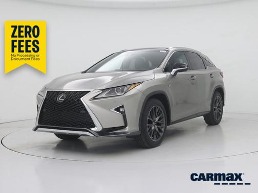 Silver 2017 Lexus RX 350 F-Sport