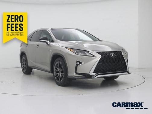 Silver 2017 Lexus RX 350 F-Sport
