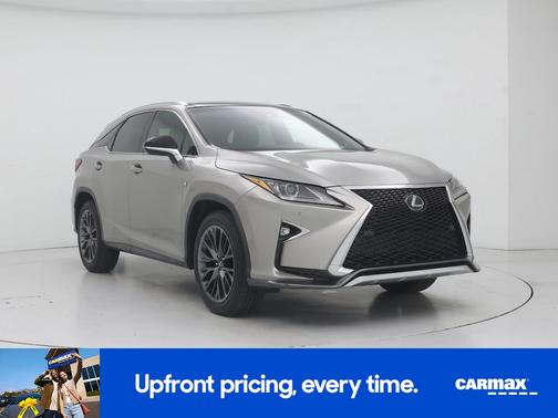 Silver 2017 Lexus RX 350 F-Sport