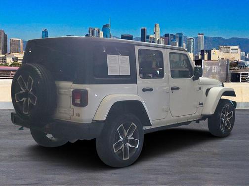 Bright White Clearcoat 2024 Jeep Wrangler 4xe Sport