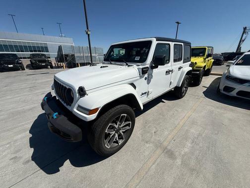 Bright White Clearcoat 2024 Jeep Wrangler 4xe Sport