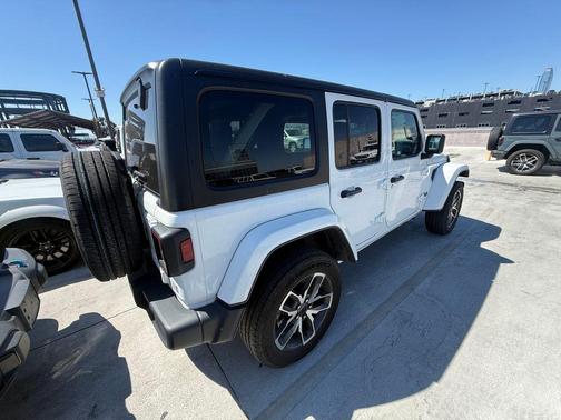 Bright White Clearcoat 2024 Jeep Wrangler 4xe Sport