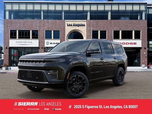 Gloss Black 2026 Jeep Grand Wagoneer Summit Obsidian