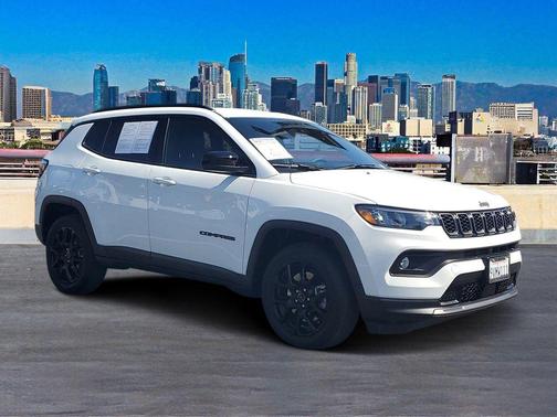 White 2026 Jeep Compass Latitude