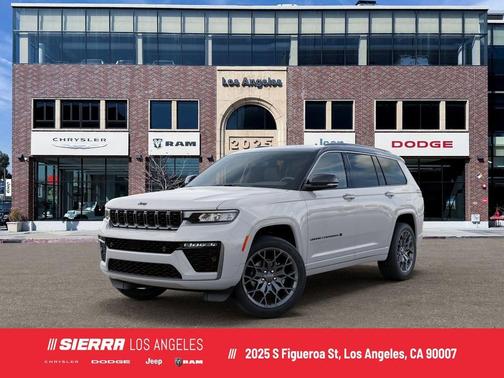 Bright White Clearcoat 2026 Jeep Grand Cherokee L Summit