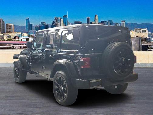 Black Clearcoat 2025 Jeep Wrangler 4xe Sahara