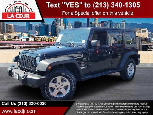 2016 Jeep Wrangler Unlimited Sport