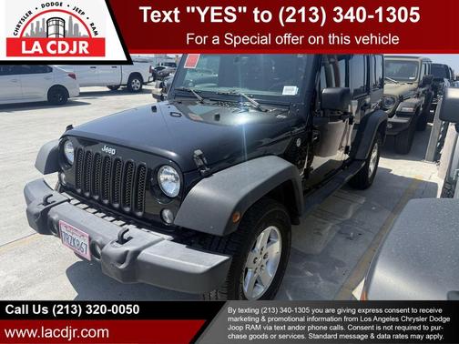 2016 Jeep Wrangler Unlimited Sport