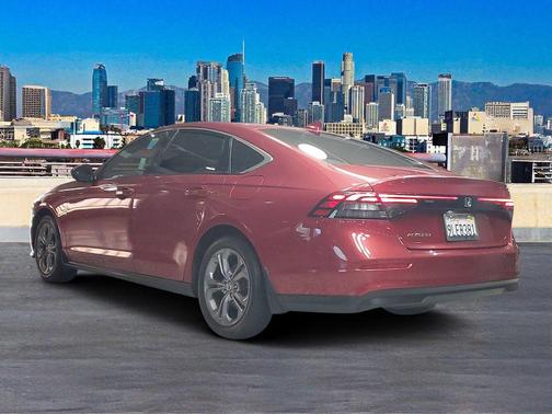 Radiant Red Metallic 2024 Honda Accord EX