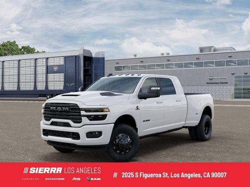 Bright White Clearcoat 2026 RAM 3500 Laramie