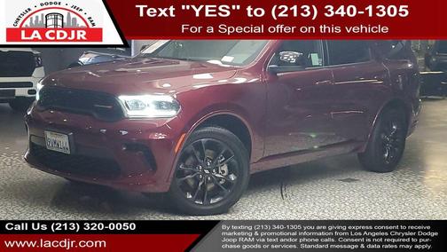 Red 2026 Dodge Durango GT