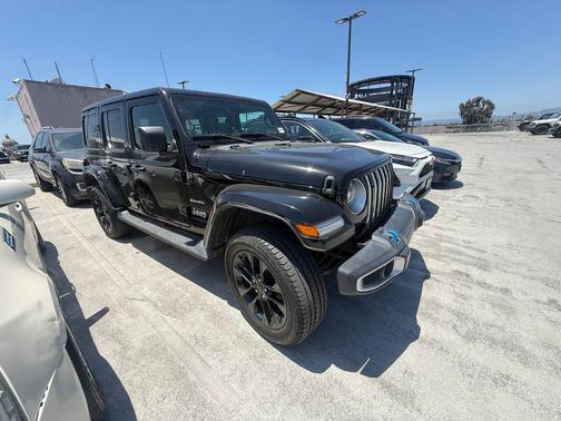 Black Clearcoat 2023 Jeep Wrangler 4xe Sahara