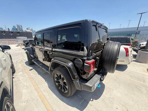 Black Clearcoat 2023 Jeep Wrangler 4xe Sahara