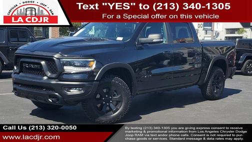 Diamond Black 2021 RAM 1500 Rebel