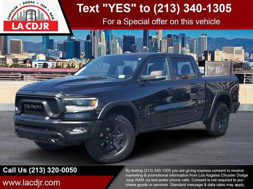 Diamond Black 2021 RAM 1500 Rebel