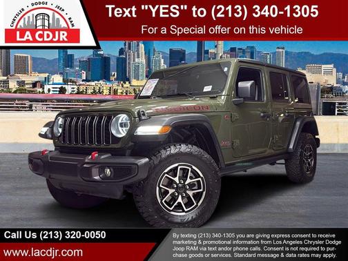 Sarge Green Clearcoat 2024 Jeep Wrangler Rubicon