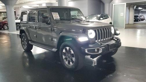 Sting Gray Clearcoat 2018 Jeep Wrangler Unlimited Sahara