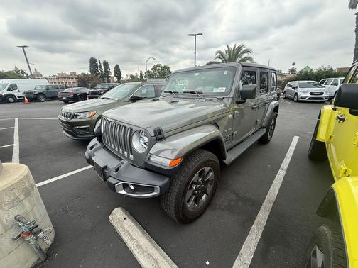 Sting Gray Clearcoat 2018 Jeep Wrangler Unlimited Sahara