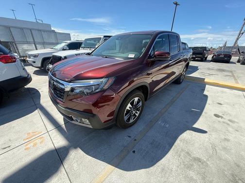 Red 2019 Honda Ridgeline RTL-E