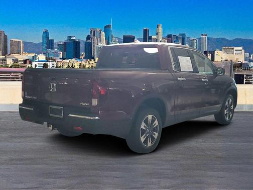 Red 2019 Honda Ridgeline RTL-E
