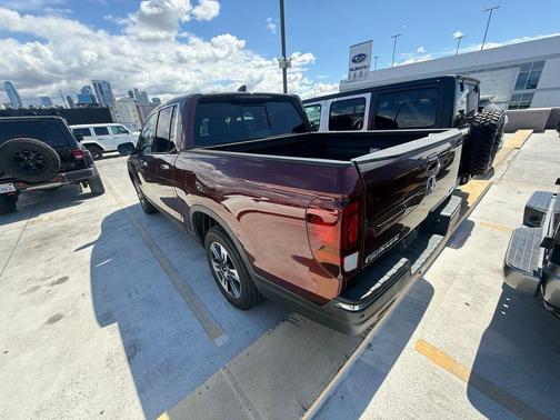 Red 2019 Honda Ridgeline RTL-E