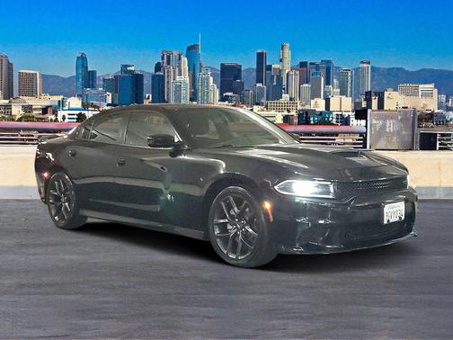 Pitch Black Clearcoat 2023 Dodge Charger GT