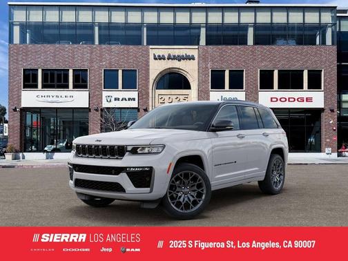 Bright White Clearcoat 2026 Jeep Grand Cherokee Summit