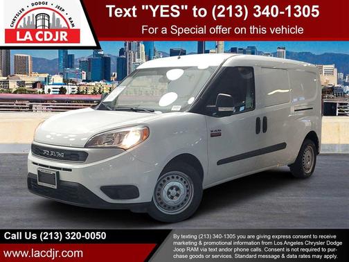 Bright White 2022 RAM ProMaster City Base