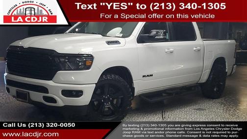 Bright White Clearcoat 2021 RAM 1500 Big Horn
