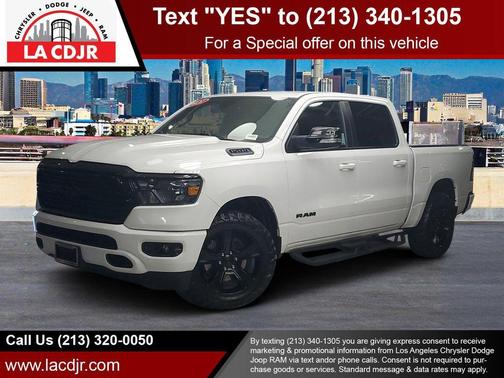 Bright White Clearcoat 2021 RAM 1500 Big Horn