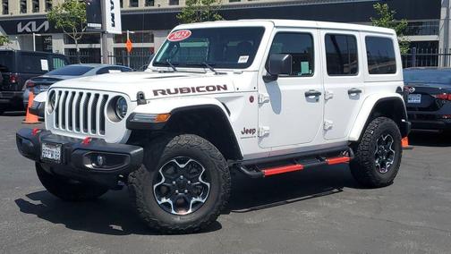 Bright White Clearcoat 2023 Jeep Wrangler Rubicon