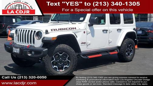 Bright White Clearcoat 2023 Jeep Wrangler Rubicon