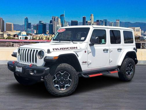 Bright White Clearcoat 2023 Jeep Wrangler Rubicon