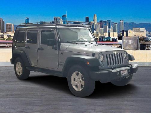 Billet Silver Metallic Clearcoat 2015 Jeep Wrangler Unlimited Sport