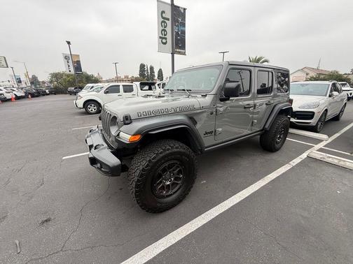 Gray 2023 Jeep Wrangler Sport