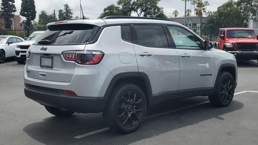 Silver 2026 Jeep Compass Latitude