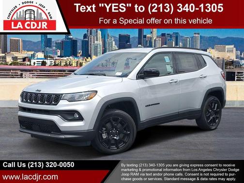 Silver 2026 Jeep Compass Latitude