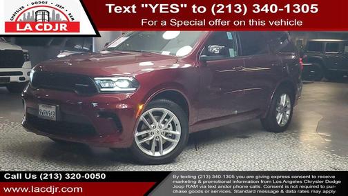 Red 2026 Dodge Durango GT