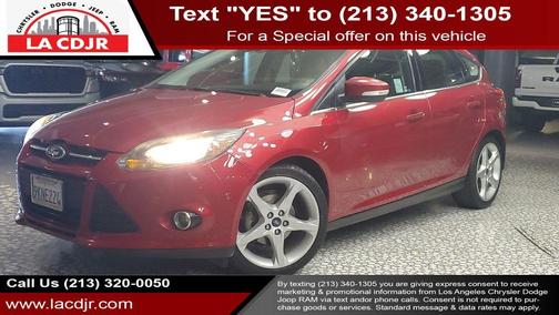 Candy Red 2012 Ford Focus Titanium