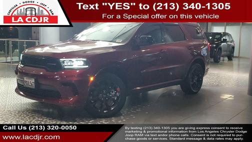 Red 2023 Dodge Durango GT