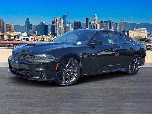 Pitch Black Clearcoat 2023 Dodge Charger GT