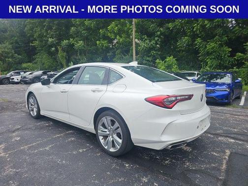 White 2023 Acura TLX Technology
