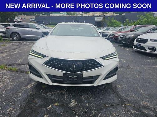 White 2023 Acura TLX Technology