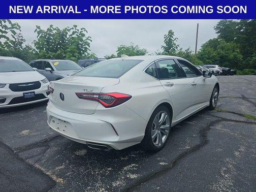 White 2023 Acura TLX Technology
