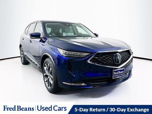 Fathom Blue Pearl 2022 Acura MDX Technology Package
