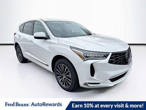 Platinum White Pearl 2026 Acura RDX Advance Package