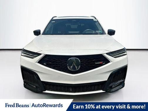 Platinum White Pearl 2026 Acura MDX Type S Advance Package